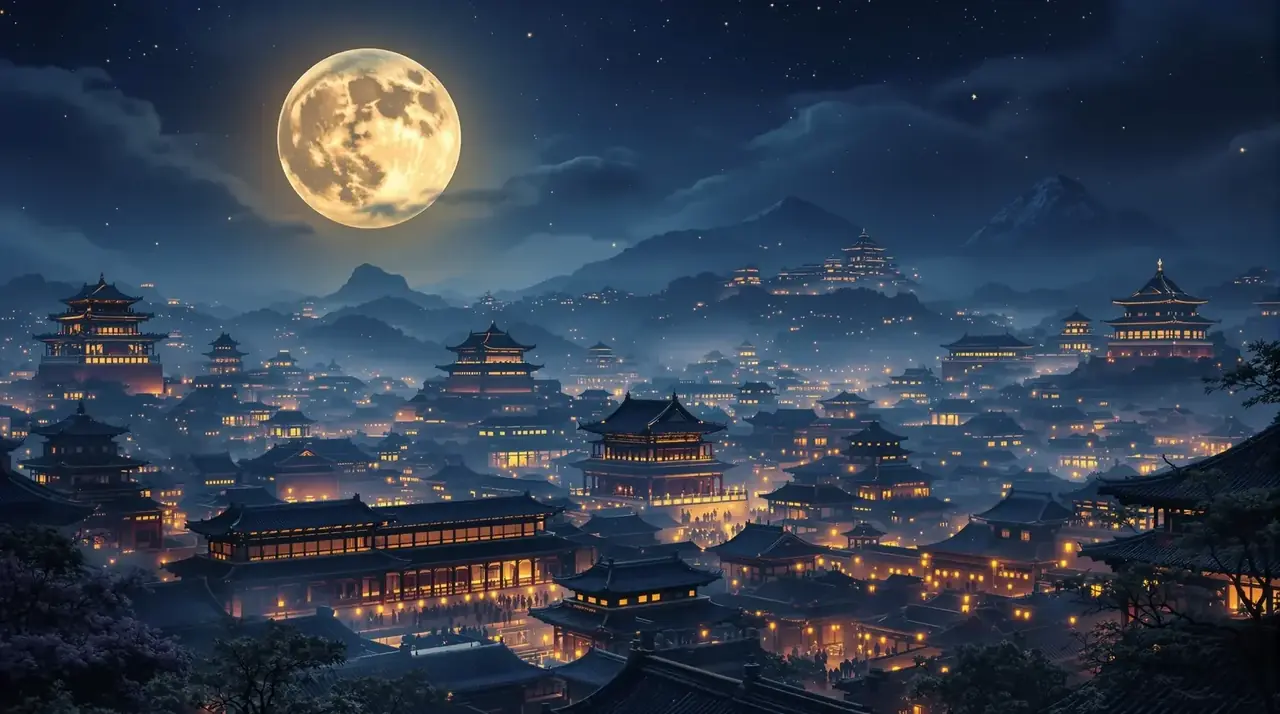 银月为契:冷面将军的娇宠 - 黄果短剧 银月为契:冷面将军的娇宠海报背景
